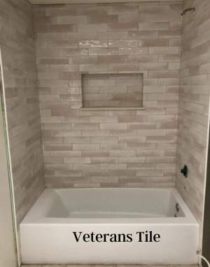 Veterans Tile Replacement Home Project